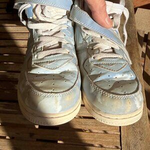 UV Reactive / Color Changing Kids Nike Hightops 2Y